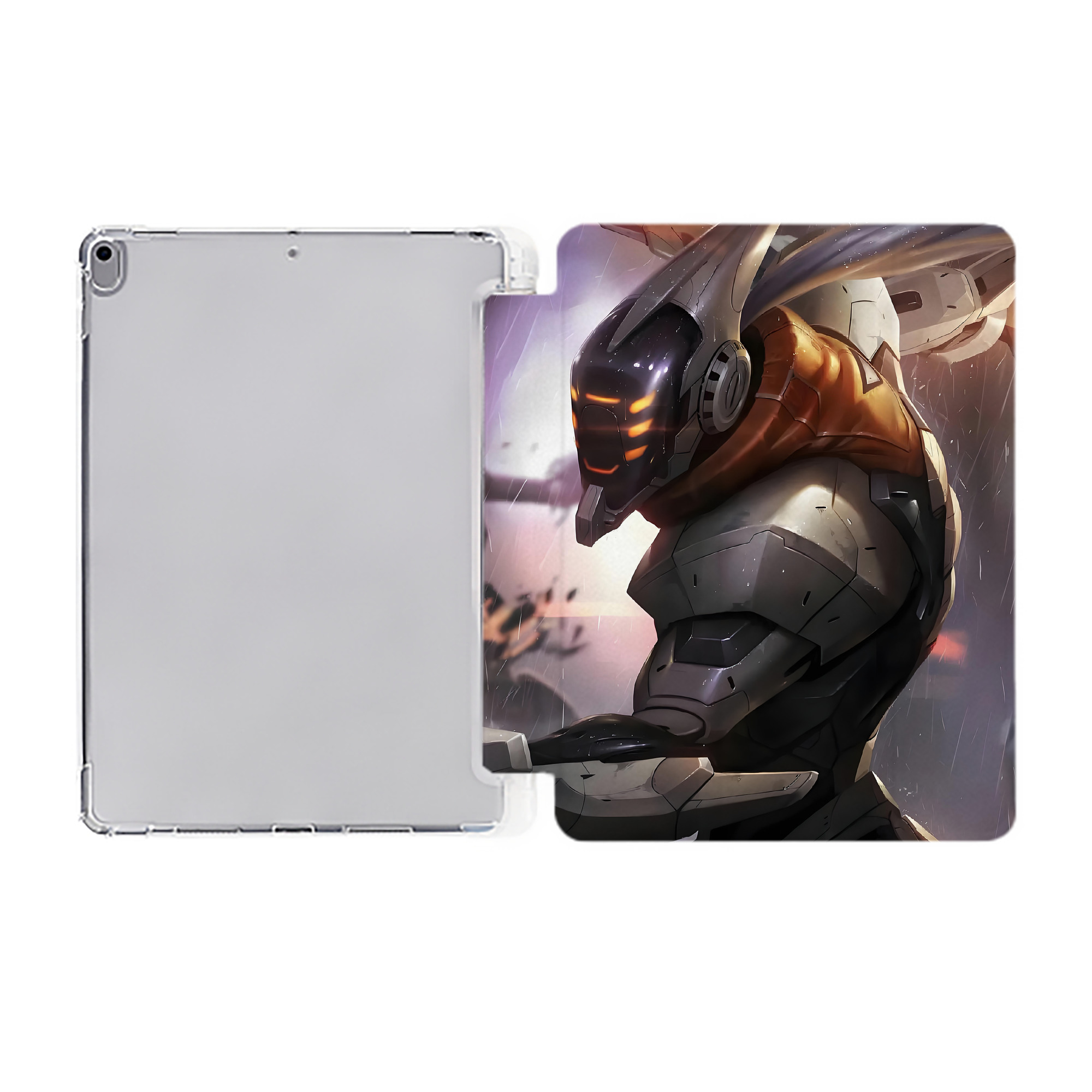 （画像用） リーグ・オブ・レジェンド League of Legends LOL IPad ケース ペン収納付き 三つ折りスタンド PUレザー×シリコン 対応機種9.5/10.5/10.9インチ
